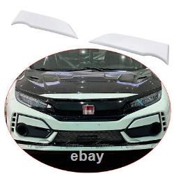 For 17+ Honda Civic TYPE R 10Th Mugen Style FK8 Hatchback FRP Side Lip Splitter