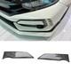 For 17+ Honda Civic Type R Fk8 Hatchback Mugen Style Front Splitter Carbon Fiber
