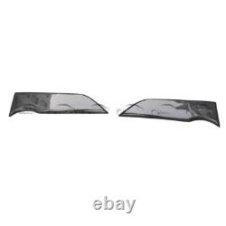 For 17+ Honda Civic Type R FK8 Hatchback Mugen Style Front Splitter Carbon Fiber
