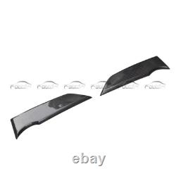 For 17+ Honda Civic Type R FK8 Hatchback Mugen Style Front Splitter Carbon Fiber