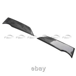 For 17+ Honda Civic Type R FK8 Hatchback Mugen Style Front Splitter Carbon Fiber