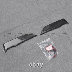 For 17+ Honda Civic Type R FK8 Hatchback Mugen Style Front Splitter Carbon Fiber