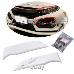 For 17UP Honda Civic 10Th Type R FK8 Hatchback Mugen Style FRP Side Lip Splitter