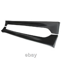 For 2006-11 Honda Civic Sedan Mugen Style Side Skirt Body Kit Spoiler Unpainted