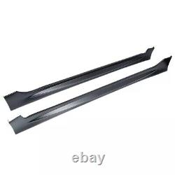 For 2006-2011 Honda Civic Mugen PU MU Style Side Skirts Body Kit Paintable ABS