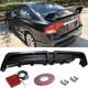 For 2006-2011 Honda Civic Mugen Rr Carbon Fiber Style Rear Bumper Diffuser Withled
