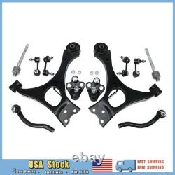 For 2006-2011 Honda Civic SI 12Pcs Front Lower Control Arms Ball Joints Tie Rods