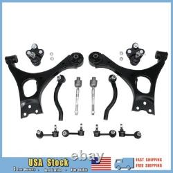 For 2006-2011 Honda Civic SI 12Pcs Front Lower Control Arms Ball Joints Tie Rods