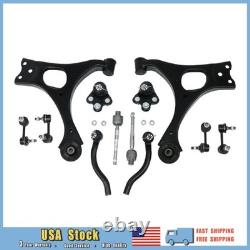 For 2006-2011 Honda Civic SI 12Pcs Front Lower Control Arms Ball Joints Tie Rods