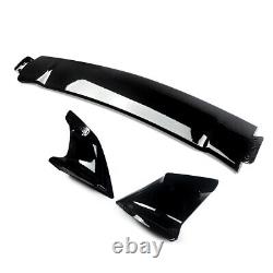 For 2006-2011 Honda Civic Sedan 4D FD2 Mugen Style Black Rear Trunk Spoiler Wing