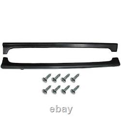 For 2012-15 9th Honda CIVIC Edan Tr Style Rocker Panel Side Skirt Extension Lip