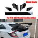 For 2016-2021 Honda Hatchback Civic Mugen Style Rear Spoiler Wing Gloss Black