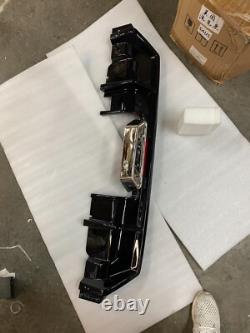 For 2016-21 Honda Civic Sedan Rear Bumper Spoiler Diffuser LED Exhaust Corners