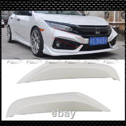 For 2017-2019 Honda CIVIC Mugen Style Fk7 Hatchback Frp Side Lip Splitter