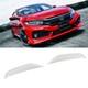 For 2017-2019 Honda Civic Mugen Style Fk7 Hatchback Frp Front Side Lip Splitter