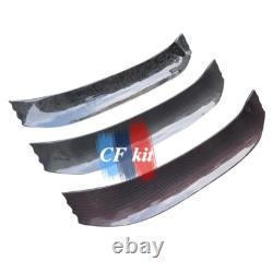 For 2017-2021 Honda Civic FK8 Carbon Fiber Rear Spoiler Central Blade HIGH KICKS