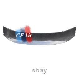 For 2017-2021 Honda Civic FK8 Carbon Fiber Rear Spoiler Central Blade HIGH KICKS