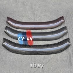 For 2017-2021 Honda Civic FK8 Carbon Fiber Rear Spoiler Central Blade HIGH KICKS