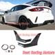 For 2023-2025 Honda Civic Type-r Fl5 Mu Style Rear Bumper Lip Aprons (abs)