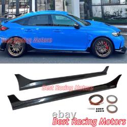 For 2023-2025 Honda Civic Type-R FL5 MU Style Side Skirts (ABS)