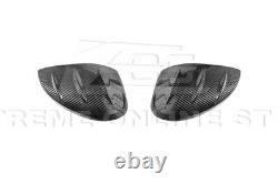 For 22-Up Honda Civic JDM Mugen DRY CARBON FIBER Replacement Side Mirror Covers