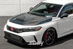 For 22-Up Honda Civic Mugen Style CARBON FIBER Replacement Side Mirror Covers
