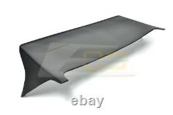 For 88-91 Honda Civic Hatchback EF9 J's Style BLACK Rear Roof Wing Spoiler