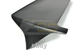 For 88-91 Honda Civic Hatchback EF9 J's Style BLACK Rear Roof Wing Spoiler