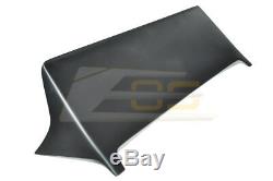 For 88-91 Honda Civic Hatchback J's Style PRIMER BLACK Rear Roof Wing Spoiler