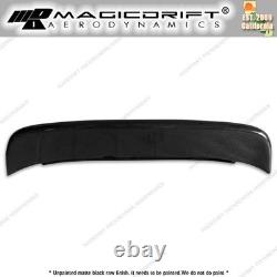 For 92-95 Honda Civic Hatch Spoon Style Carbon Fiber Window Roof Spoiler Wing