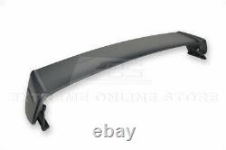 For 96-00 Honda Civic 2Dr Mugen Style Rear Wing Spoiler Lip With 2X Red Emblems