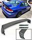 For 96-00 Honda Civic Coupe Mugen Style Rear Trunk Wing Spoiler Bk Emblem Pair