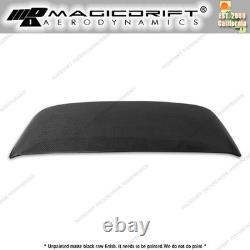 For 96-00 Honda Civic Hatch Spoon Style Carbon Fiber Window Roof Spoiler Wing
