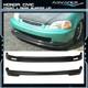 For 96-98 Honda Civic Hatchback Mugen Style Front Bumper Lip & Rear Diffuser Lip