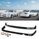 For 99-00 Honda Civic Ek 2dr 4dr Mugen Style Pu Front & Rear Bumper Lip Kit