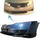 For Honda 2009-2011 Fa Civic Usdm 4dr Fd2 Mugen Style Front Bumper Lip Unpainted