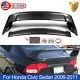 For Honda Civic 2006-2011 Mugen Style Rear Trunk Spoiler Lip Wing Carbon Fiber