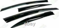 For Honda Civic 2022-23 Hatchback Mugen Style Window Visor Rain Guard Deflectors