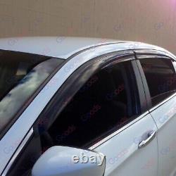 For Honda Civic 22-23 Hatchback 3D Mugen Style Dark Window Visor Vent Rain Guard