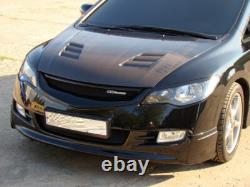 For Honda Civic 4D Sedan grill mugen style 2006-2009 euro japan model FD2