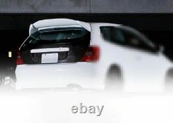 For Honda Civic 7th EP3 2002-05 Carbon Fiber Mugen Rear Trunk Spoiler Wing Flap