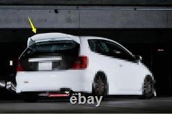 For Honda Civic 7th EP3 2002-05 Carbon Fiber Mugen Rear Trunk Spoiler Wing Flap