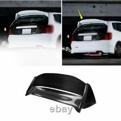 For Honda Civic EP3 02-2005 Carbon Fiber Mugen Rear Spoiler Tail Trunk Wing Bar
