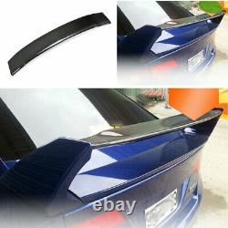 For Honda Civic FA1 2006-2011 Dry Carbon Fiber Mugen Rear Boot Spoiler Wing Flap