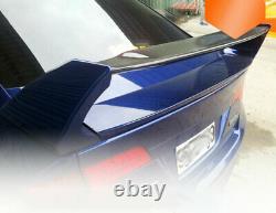 For Honda Civic FA1 2006-2011 Mugen Rear Boot Spoiler Wing Flap Dry Carbon Fiber