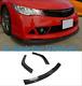 For Honda Civic Fd2 06-2011 Dry Carbon Fiber Mugen Front Bumper Lip Chin Spoiler