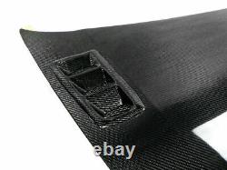 For Honda Civic FD2R 2006-11 Dry Carbon Fiber Mugen Hood Vented Cover Cap Refit