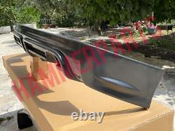 For Honda Civic Fd FD Fa si 2006 2011 Mugen RR Style Rear Bumper Diffuser -2