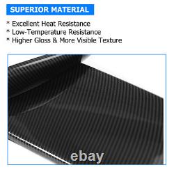 For Honda Civic Hatchback 16-21 2017 Type-R Carbon Look Rear Trunk Wing Spoiler