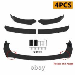 For Honda Civic MUGEN Front Bumper Lip Splitter +Side Skirts +Rear Lips +Rods
